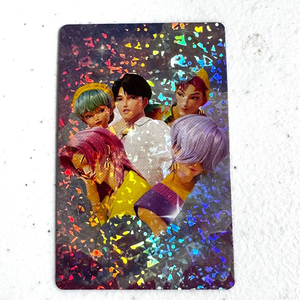 Saja Boys Kpop Demon Hunters Holo Photocards McDonalds